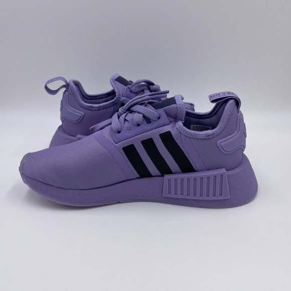 adidas NMD R1 Purple Womens Shoes - Picture 2 of 8